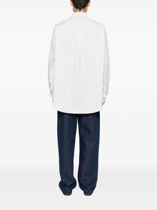 26SS 자크뮈스 긴팔 셔츠 SHM00572AW00779 1LX LOGOSTRIPS - JACQUEMUS