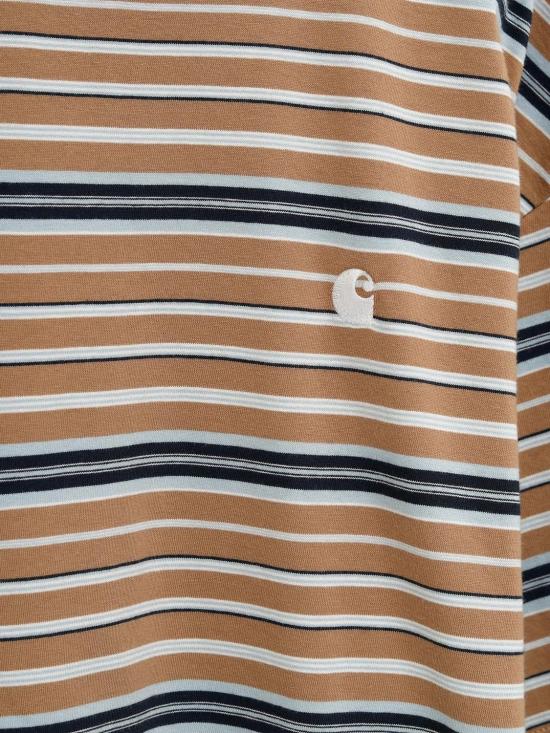 26SS 칼하트 WIP 반팔 티셔츠 I036186 3KZXX PEANUT - CARHARTT WIP