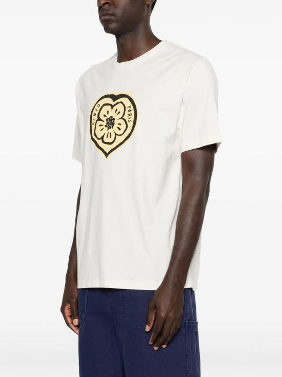 26SS 겐조 반팔 티셔츠 FG55TS2074SO 03 ECRU - KENZO