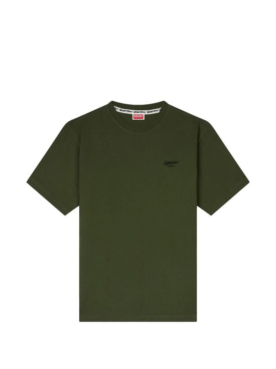 25FW 겐조 반팔 티셔츠 FF65TS2674SG 49 OLIVE