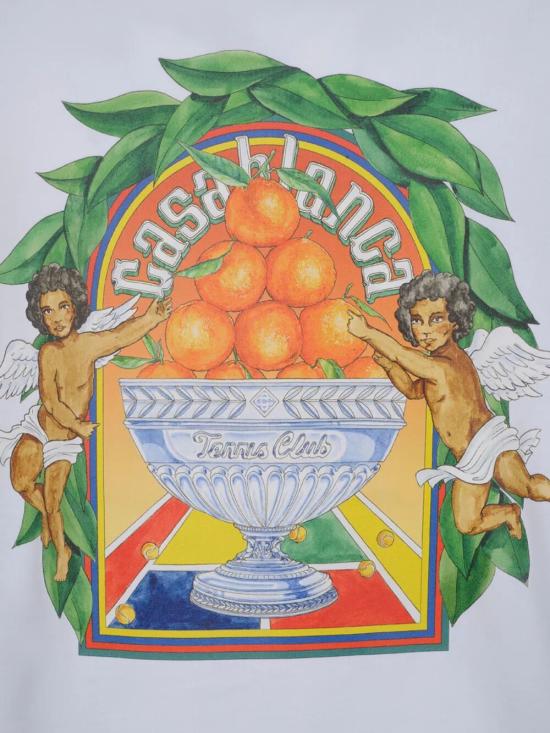 26SS 카사블랑카 반팔 티셔츠 MSS26JTS00110 ARCHES - CASABLANCA