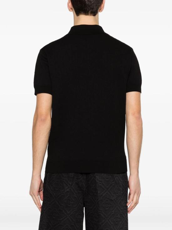 26SS 카사블랑카 반팔 티셔츠 MSS26KW129501 BLACK - CASABLANCA