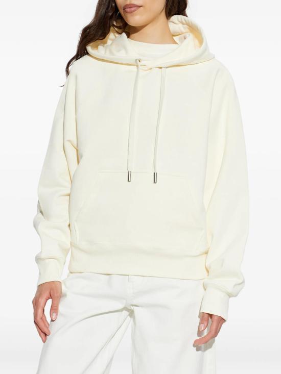 26SS 아미 코튼 드 하트 후드 USW758747 136 BLANCCREME - AMI