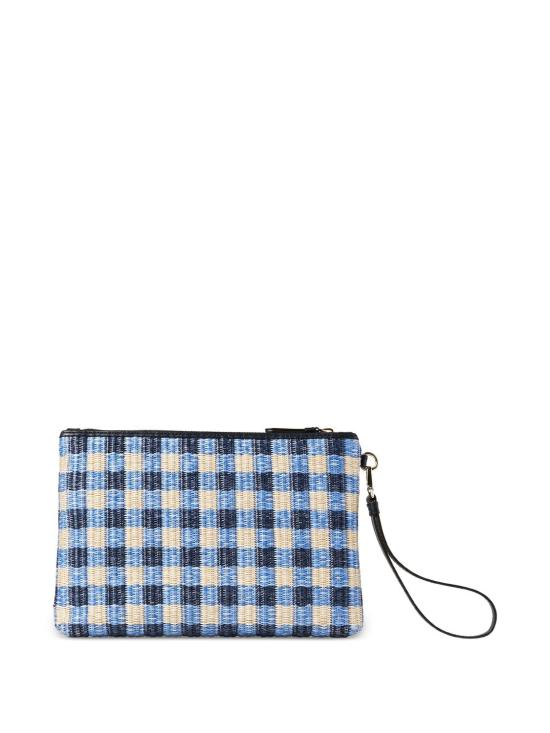 26SS 지미추 클러치/파우치 ZIPPEDFLATPOUMIX MARINEECRU - JIMMY CHOO