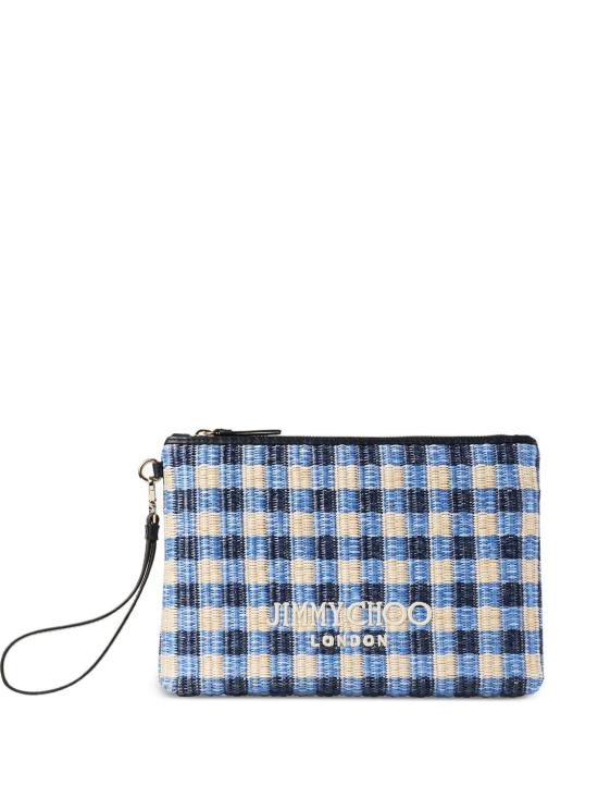 26SS 지미추 클러치/파우치 ZIPPEDFLATPOUMIX MARINEECRU