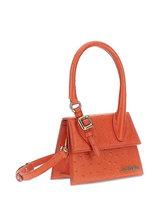 26SS 자크뮈스 버클 디테일 롱 치키토 BAW00327AC26A02 477 REDORANGE - JACQUEMUS