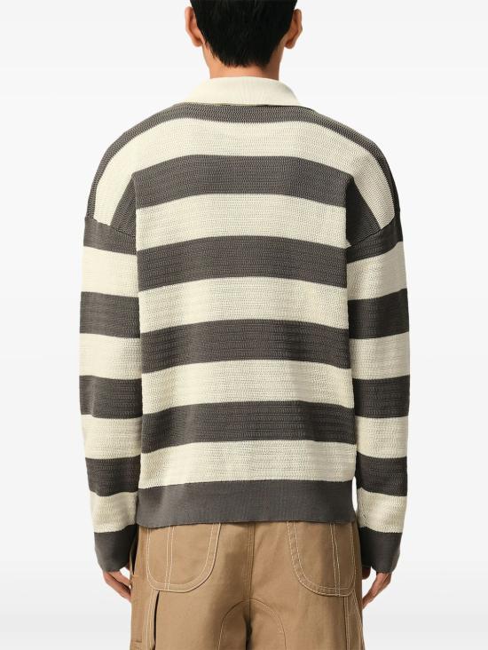 26SS 아미 스웨터 HKC390KN0153 A152 BLANCCARBO - AMI