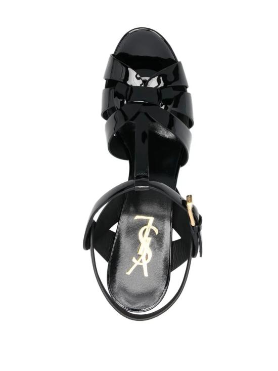 26SS 생로랑 트리뷰트 플랫폼 샌들 315490AAAOW 1000 BLACK - SAINT LAURENT