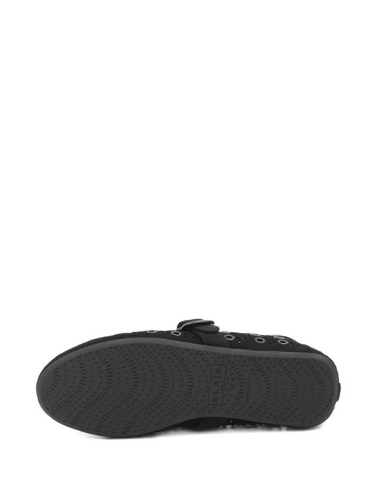 25FW 알라이아 플랫 슈즈 AA3A029I059 999 NOIR - ALAIA