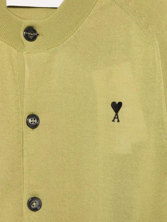 26SS 아미 스웨터 FKC387KN0039 A091 MATCHANOIR A091 MATCHA NOIR - AMI