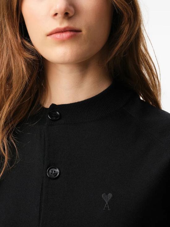 26SS 아미 스웨터 FKC387KN0039 0180H25 NOIRNOIR 0180H25 NOIR NOIR - AMI