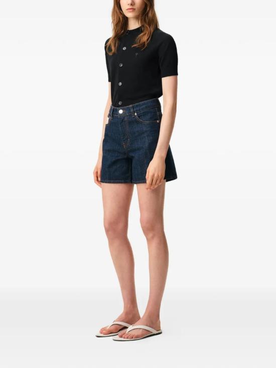 26SS 아미 스웨터 FKC387KN0039 0180H25 NOIRNOIR 0180H25 NOIR NOIR - AMI