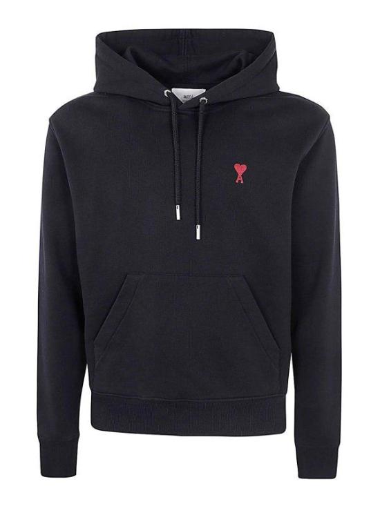 26FW 아미 후드 티셔츠 BFUSW235730 001 NOIR