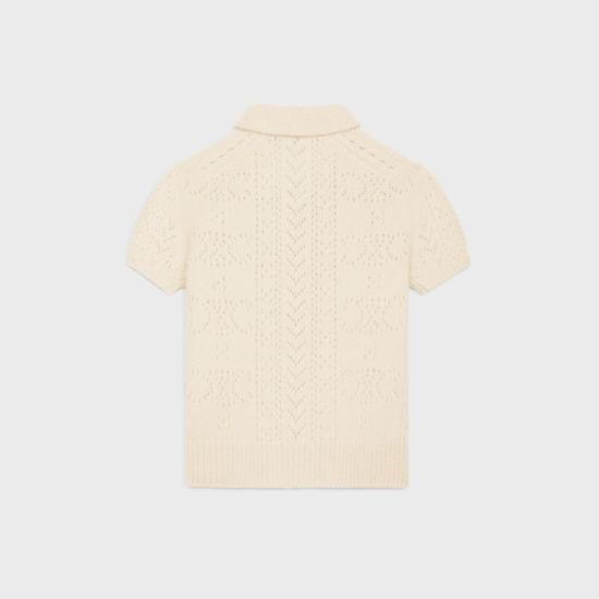 26SS 셀린느 스웨터 RY06C0G45 01OW OFF WHITE - CELINE