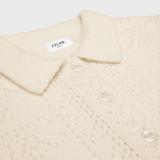 26SS 셀린느 스웨터 RY06C0G45 01OW OFF WHITE - CELINE