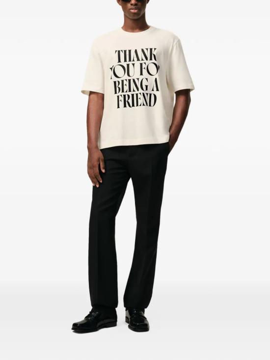 26SS 아미 반팔 티셔츠 UTS384726 136 WHITE CREAM - AMI