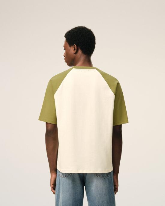 26SS 아미 반팔 티셔츠 UTS379726 A041 BLANC CREMEMATCHA A041 BLANC CREME MATCHA - AMI