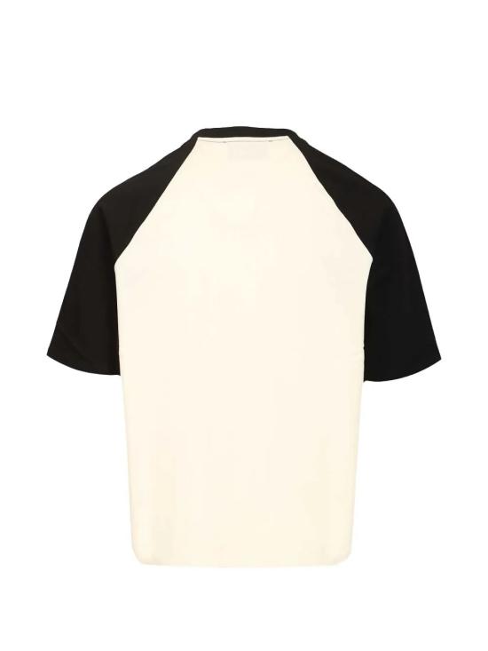 26SS 아미 반팔 티셔츠 UTS379726 1360 BLANC CREMENOIR 1360 BLANC CREME NOIR - AMI