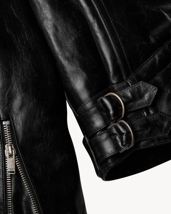 26SS 생로랑 바이커 자켓 866816YCUX2 1703 NOIRBEIGE ROSE 1703 NOIR BEIGE ROSE - SAINT LAURENT