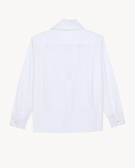 26SS 생로랑 블라우스 865302Y1H48 9000 BLANC - SAINT LAURENT