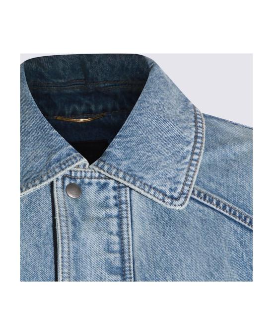 26SS 생로랑 데님 자켓 861642Y35AQ 5107 SOUTH BLUE - SAINT LAURENT