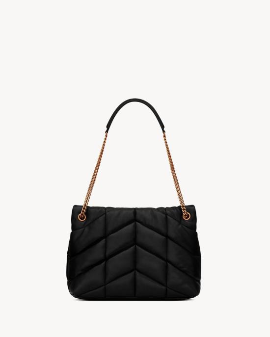 26FW 생로랑 루루 푸퍼 미디움 숄더백 5774751EL07 1000 NERO - SAINT LAURENT