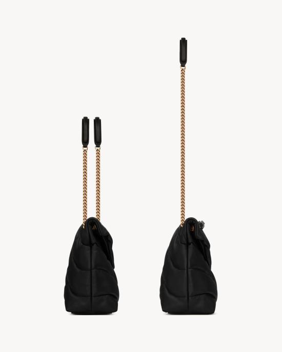 26FW 생로랑 루루 푸퍼 미디움 숄더백 5774751EL07 1000 NERO - SAINT LAURENT
