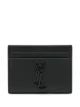 26SS 생로랑 모노그램 카드지갑 485631BTY0U 1000 BLACK - SAINT LAURENT