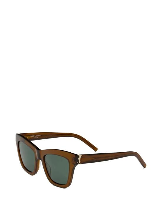 26SS 생로랑 선글라스 862891Y9956 2505 BROWN BROWN GREEN - SAINT LAURENT