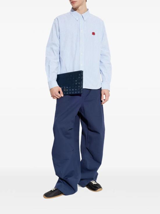 26SS 겐조 긴팔 셔츠 FG55CH4109KB 67 BLUE - KENZO