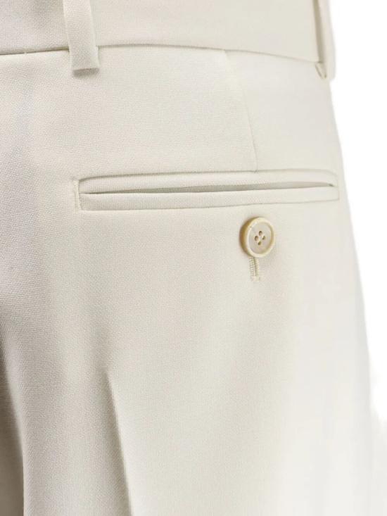 26SS 지방시 스트레이트 팬츠 BW51AH10Q0 100 WHITE - GIVENCHY