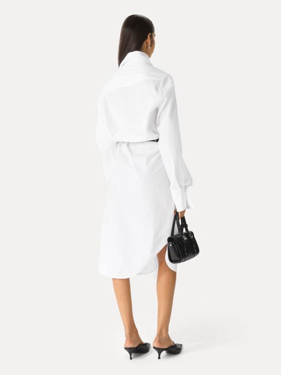 26SS 비비안웨스트우드 미디 원피스 110103ANW009Q A401 WHITE - VIVIENNE WESTWOOD