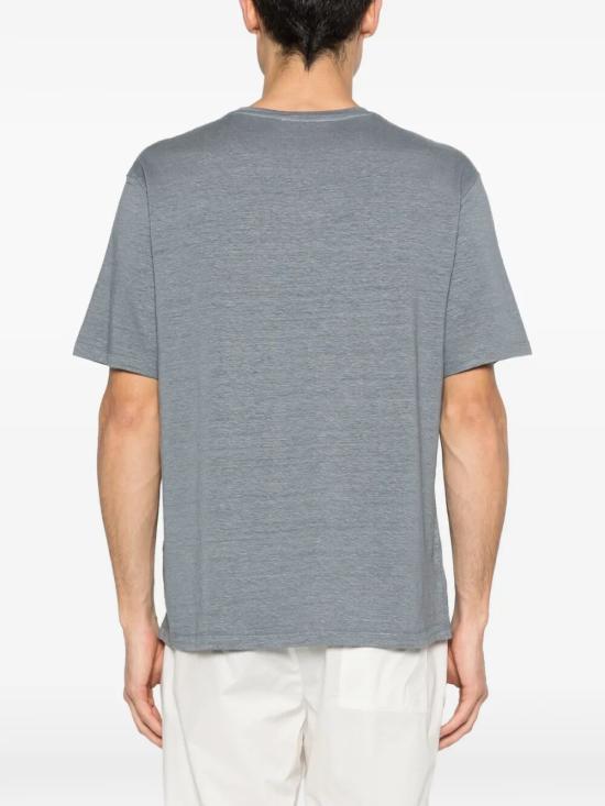 26SS 로베르토 콜리나 반팔 티셔츠 A70021 18 BLUE - ROBERTO COLLINA