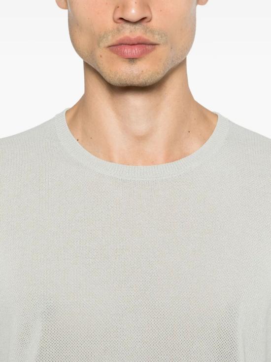 26SS 로베르토 콜리나 스웨터 A16121 68 GREY - ROBERTO COLLINA