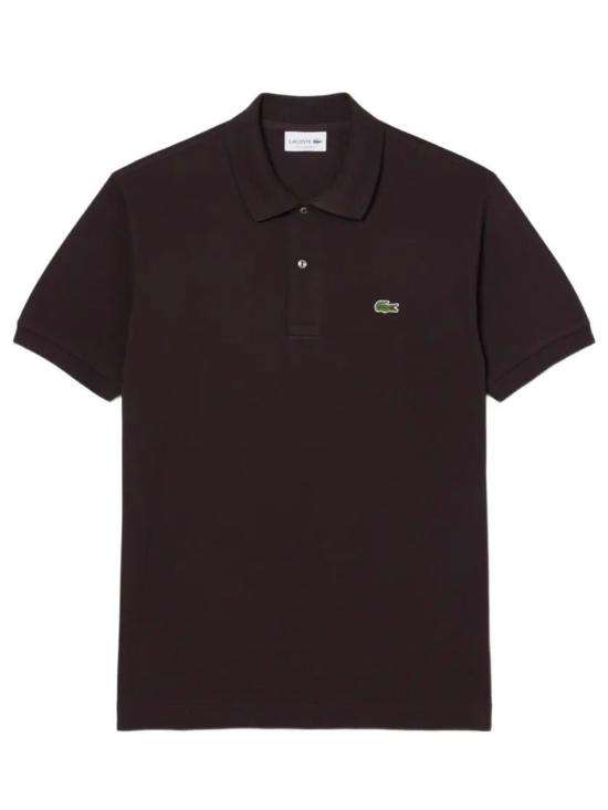 26SS 라코스테 클래식 핏 피케 폴로 셔츠 L1212 3LA BROWN