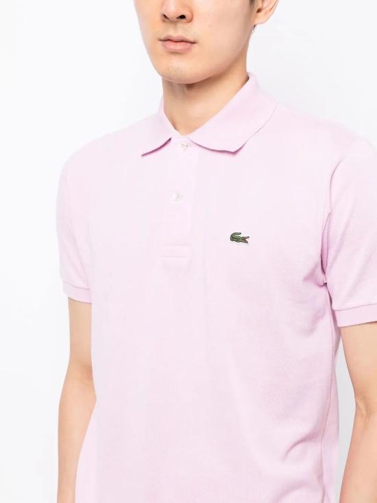 26SS 라코스테 클래식 핏 피케 폴로 셔츠 L1212 Z4H PINK PURPLE - LACOSTE