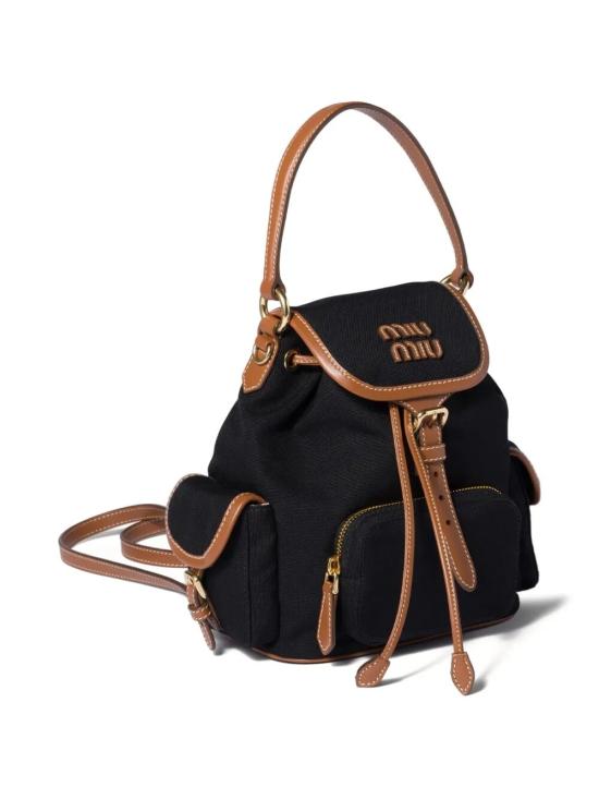 26SS 미우미우 토트백 5BZ043VOOM2IBQ F0RS5 BLACK - MIU MIU