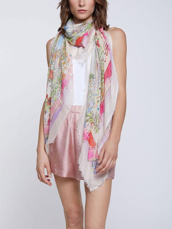 26SS 팔리에로 사르티 머플러/스카프 E262074 1700 MULTICOLOUR - FALIERO SARTI