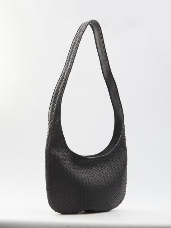 25SS 보테가베네타 베네토 인트레치아토 숄더백 826877V5KD0 8803 BLACK - BOTTEGA VENETA