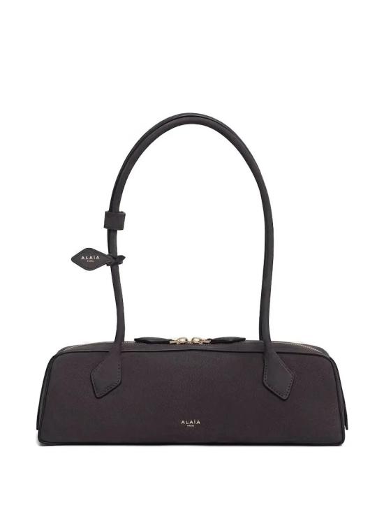 26SS 알라이아 르 테켈 미디움 레더 숄더백 AA1S06033CA214 840 ANTHRACITE