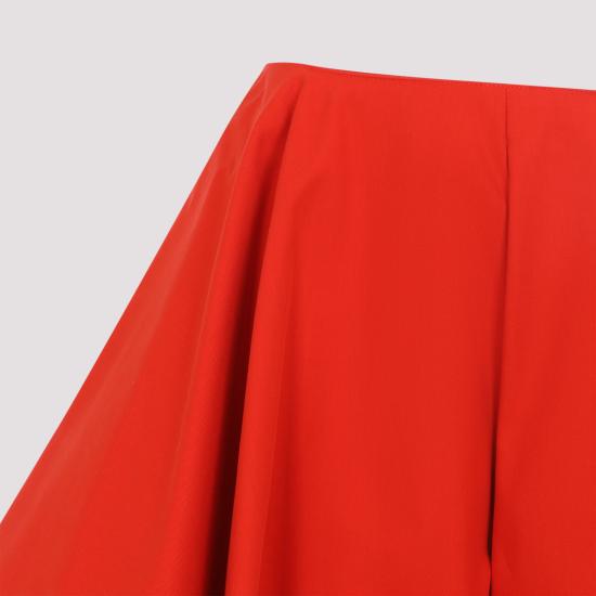 26SS 알라이아 스트레이트 팬츠 AA9P1364W112C 319 RED - ALAIA
