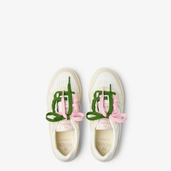 26SS 펜디 스니커즈 8E8943AY1Q F1WCV PORCELTRWH - FENDI