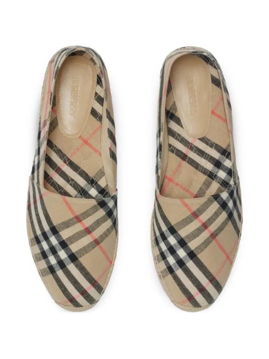 26SS 버버리 체크 뮤스 에스파드리유​ 8109235 B9368 SANDCHECK - BURBERRY