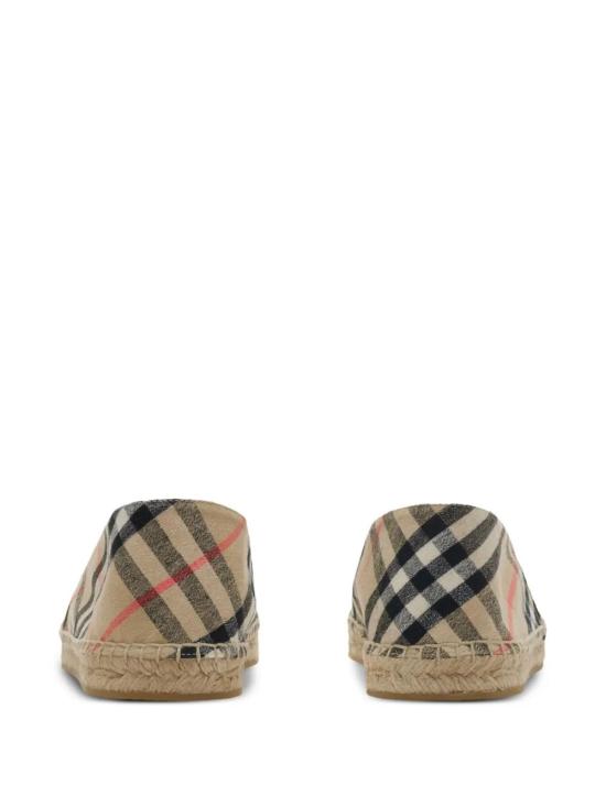 26SS 버버리 체크 뮤스 에스파드리유​ 8109235 B9368 SANDCHECK - BURBERRY