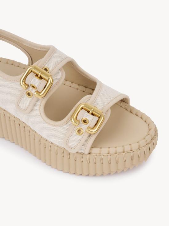 26SS 끌로에 샌들 CH26U17KWX 115 DUSTYWHITE - CHLOE