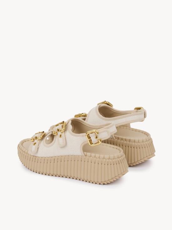 26SS 끌로에 샌들 CH26U17KWX 115 DUSTYWHITE - CHLOE