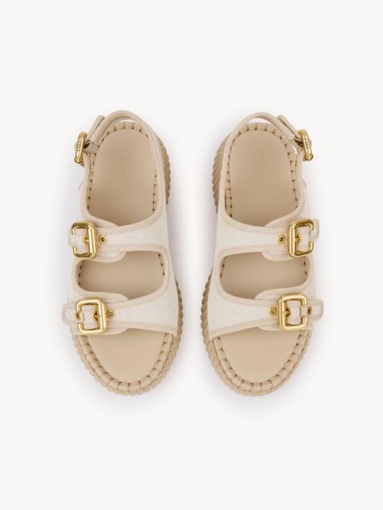 26SS 끌로에 샌들 CH26U17KWX 115 DUSTYWHITE - CHLOE
