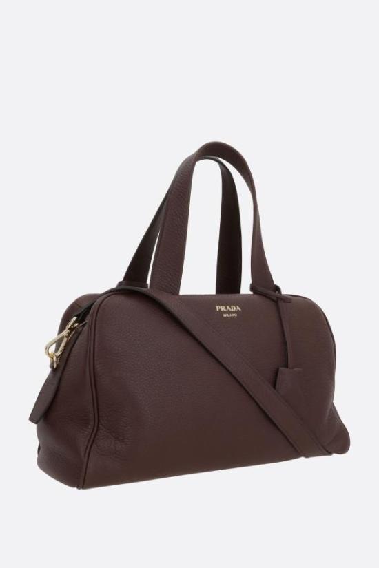 25FW 프라다 라지 레더 탑 핸들 백 1BB148VOOO2HIK F0038 BRUCIATO - PRADA