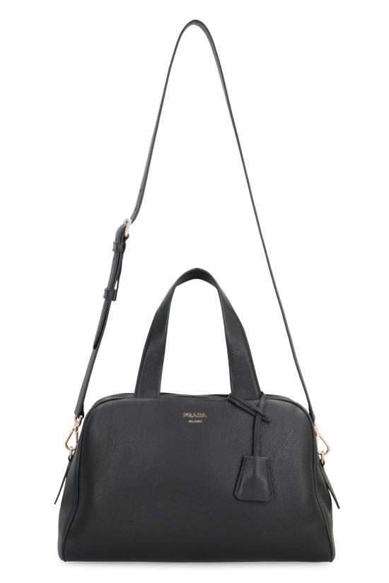 25FW 프라다 라지 레더 탑 핸들 백 1BB148VOOO2HIK F0002 - PRADA