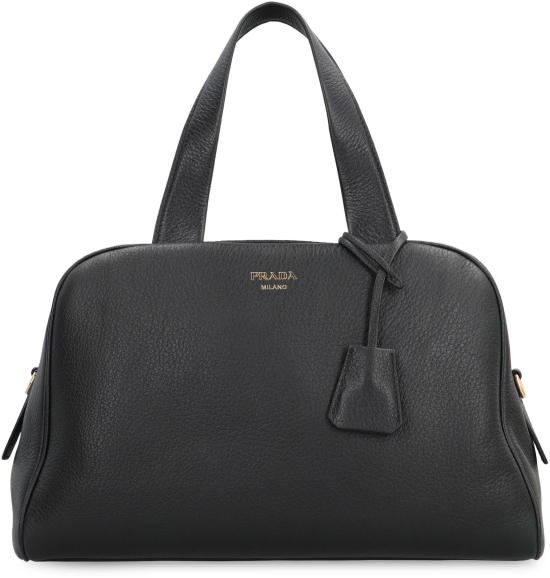 25FW 프라다 라지 레더 탑 핸들 백 1BB148VOOO2HIK F0002 - PRADA